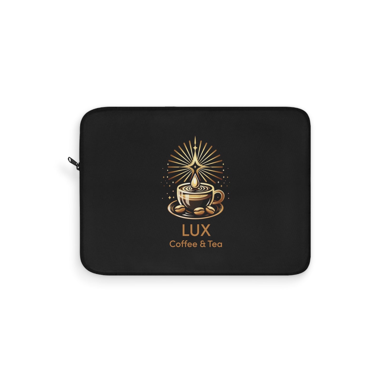 Lux Coffee & Tea Black Luxe Laptop Sleeve .
