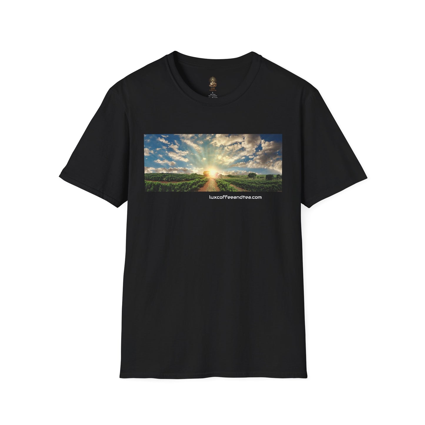 Lux Coffee & Tea - "LUX"  Unisex Softstyle® T-Shirt