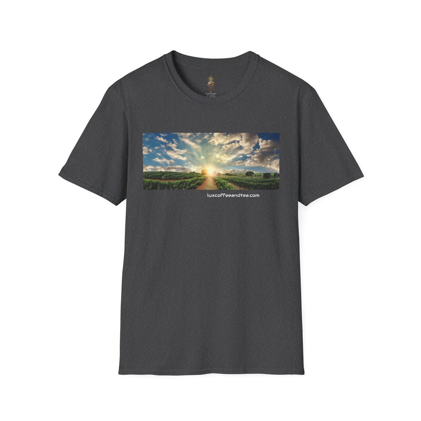 Lux Coffee & Tea - "LUX"  Unisex Softstyle® T-Shirt