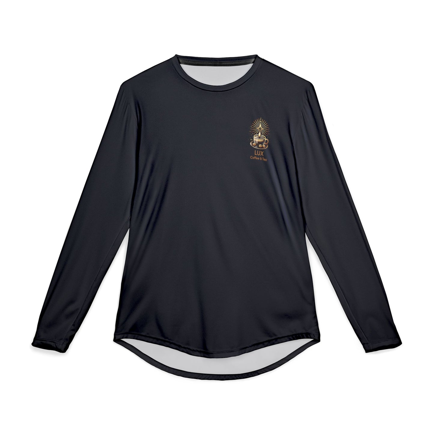 Lux Coffee & Tea Men's UV Protection Long Sleeve Shirt