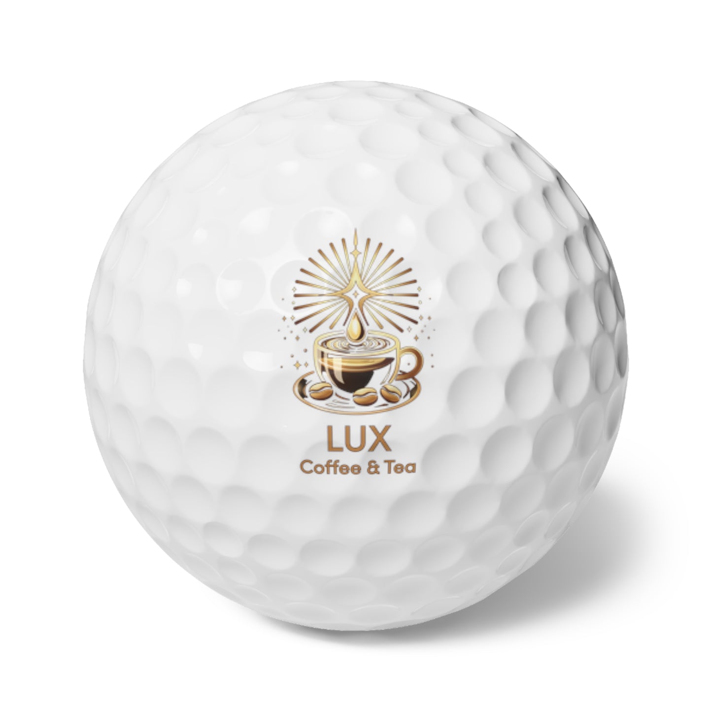 Lux Coffee & Tea Golf Balls, 6pcs
