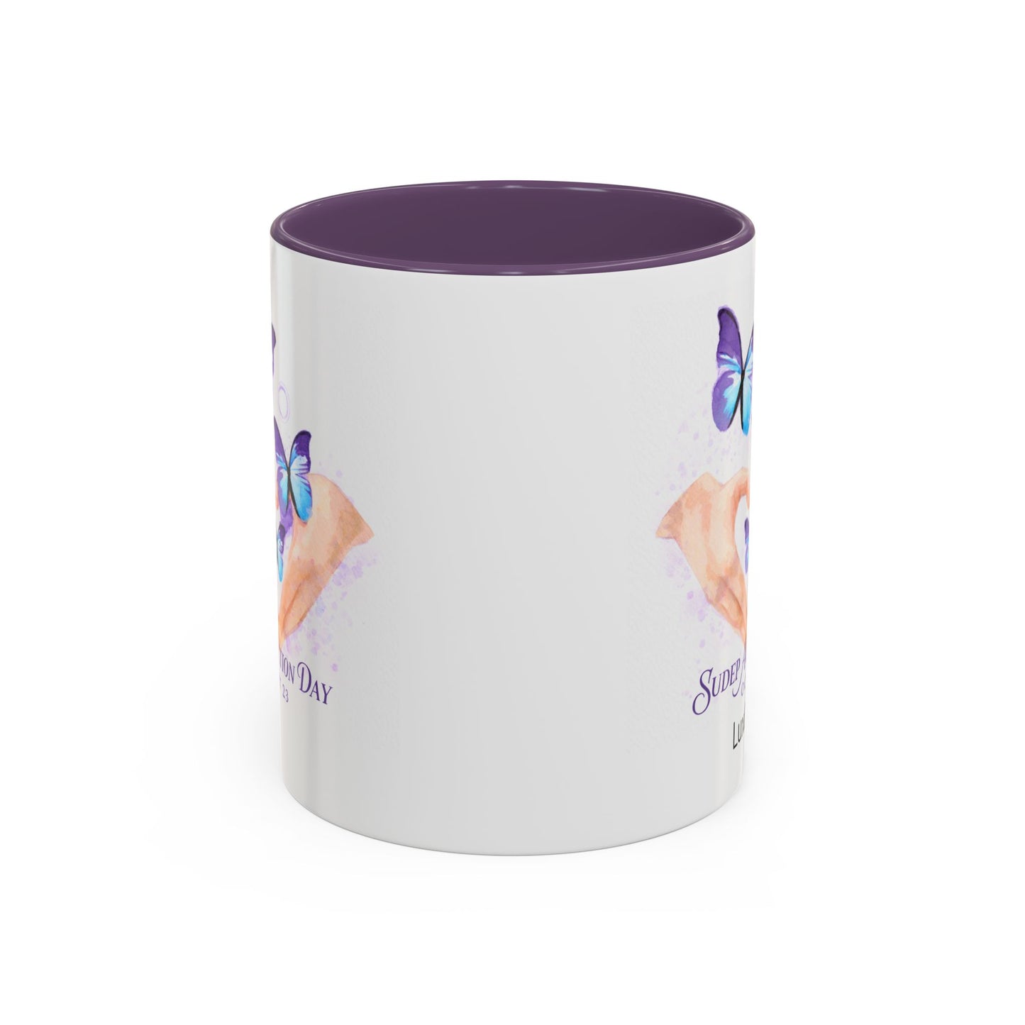 LUX Coffee and Tea SUDEP Action Day (Oct 23) Accent Mug  (11/15oz)