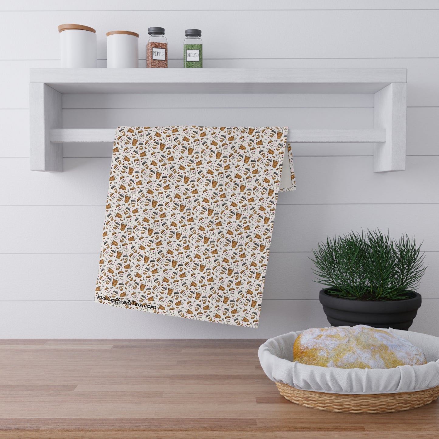 Lux Coffee & Tea Coffee to go Tea Towel