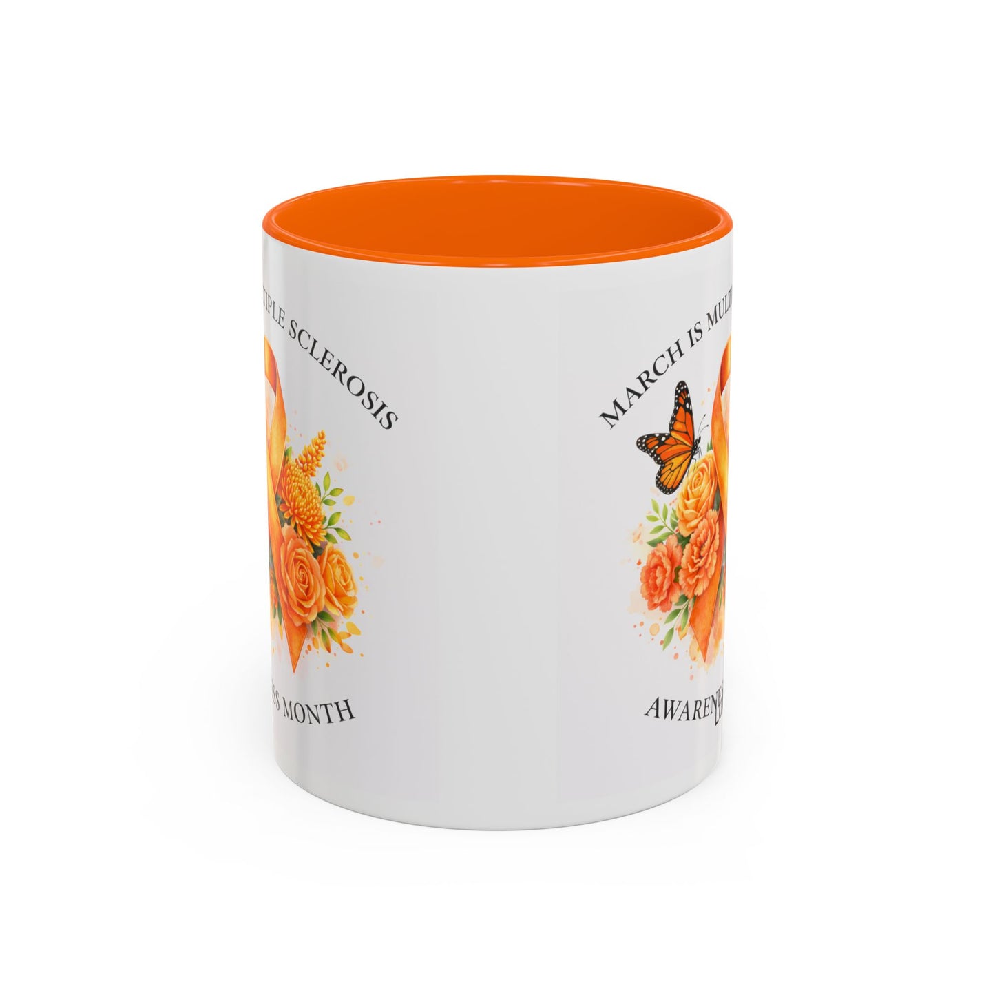 LUX Coffee and Tea March is Multiple Sclerosis (MS) Awareness Month  Accent Mug  (11oz)