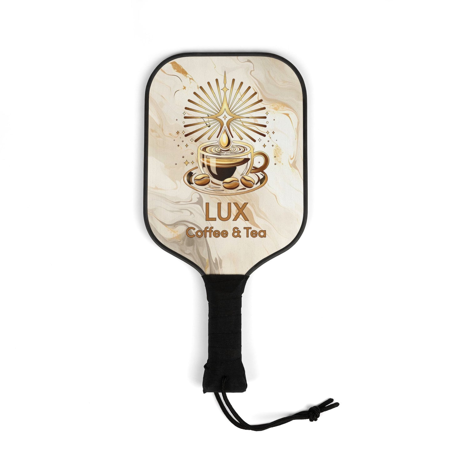 Lux Coffee & Tea  Pickleball Paddle Set (2 Paddles + 2 Balls)