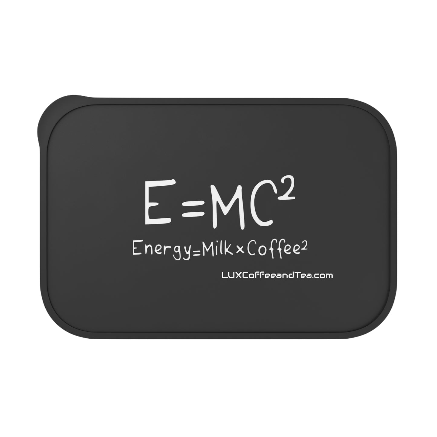 LUX Coffee & Tea PLA Bento Box with Band and Utensils