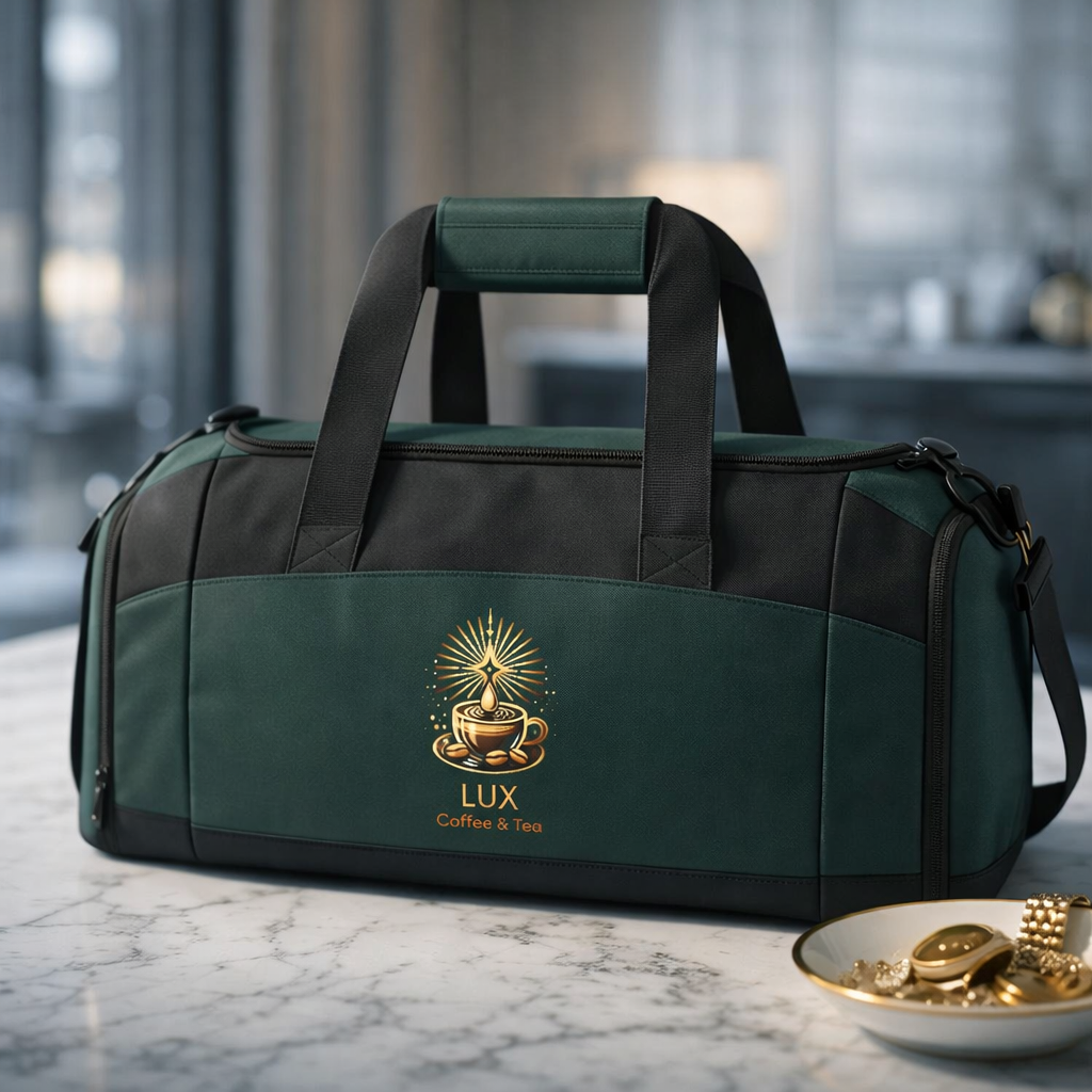 Lux Coffee & Tea Gym Bag Duffle