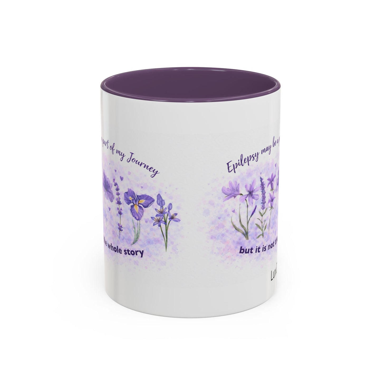LUX Coffee and Tea Epilepsy Journey Accent Mug  (11/15oz)