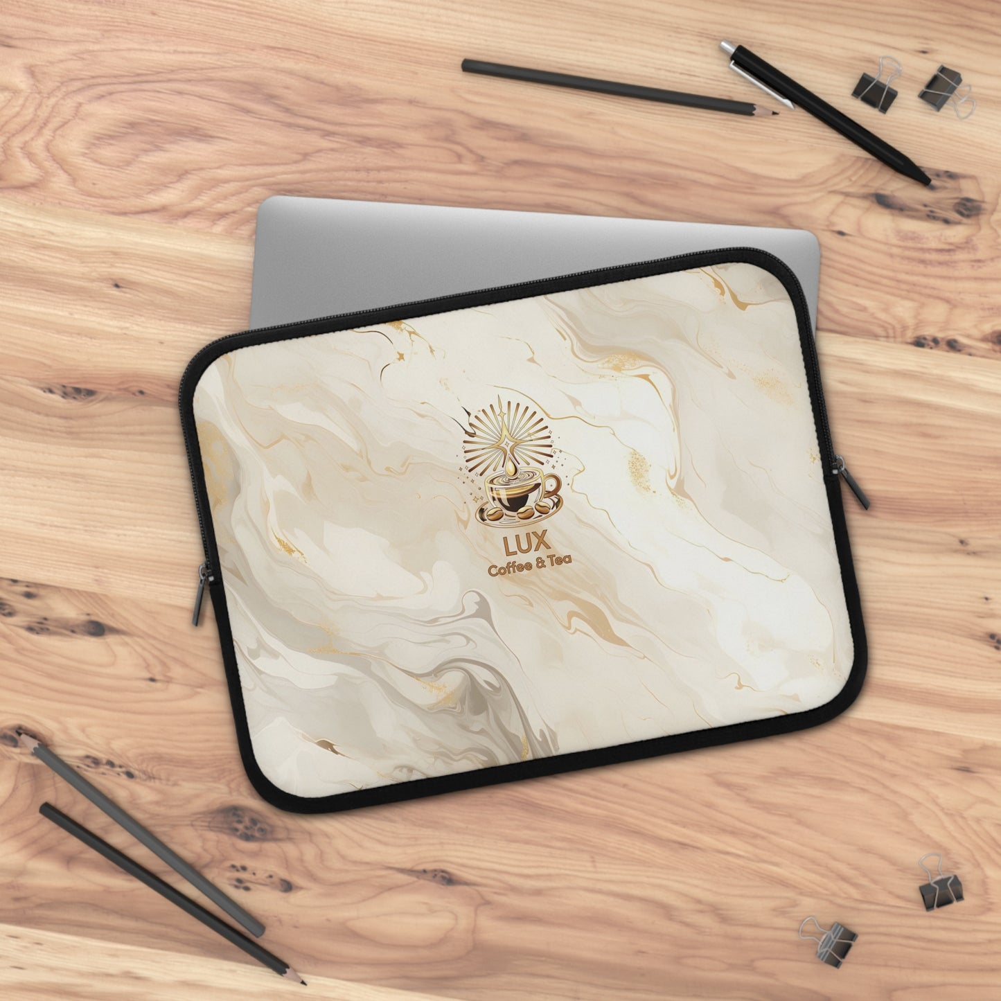 Lux Coffee & Tea Laptop Sleeve