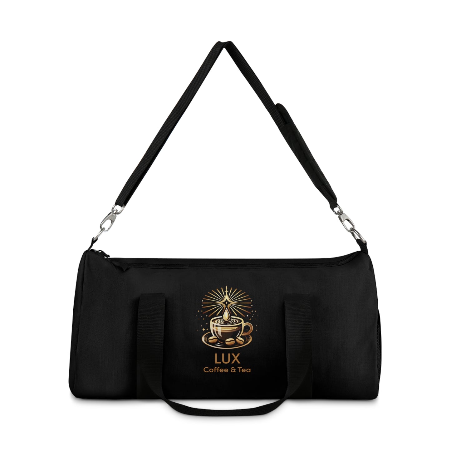 "LUX Coffee & Tea" Luxe Duffel Bag — Travel Gym Bag