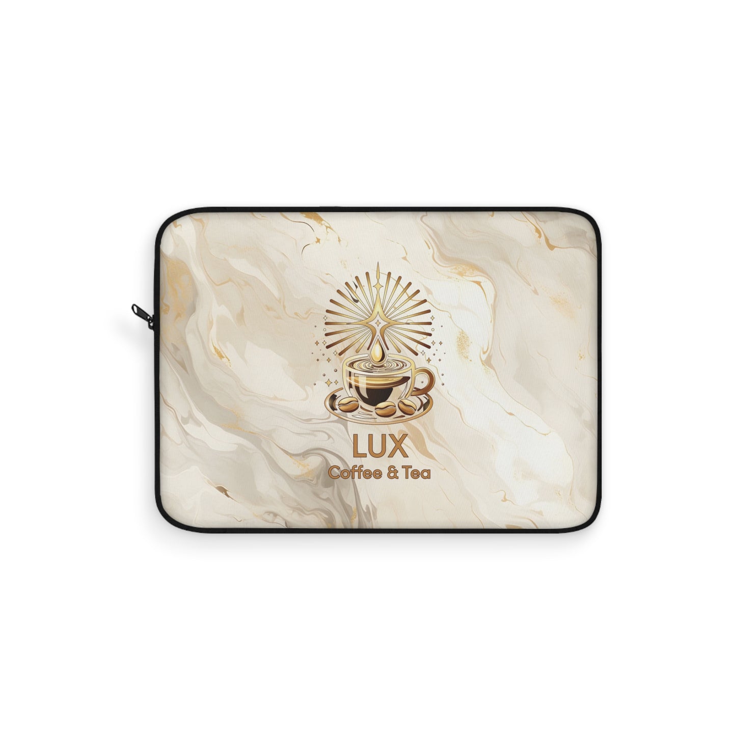 Lux Coffee & Tea Marble Luxe Laptop Sleeve