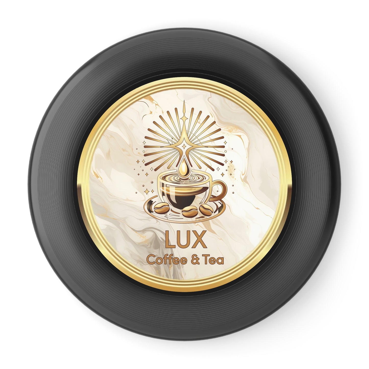Lux Coffee & Tea marbled Frisbee