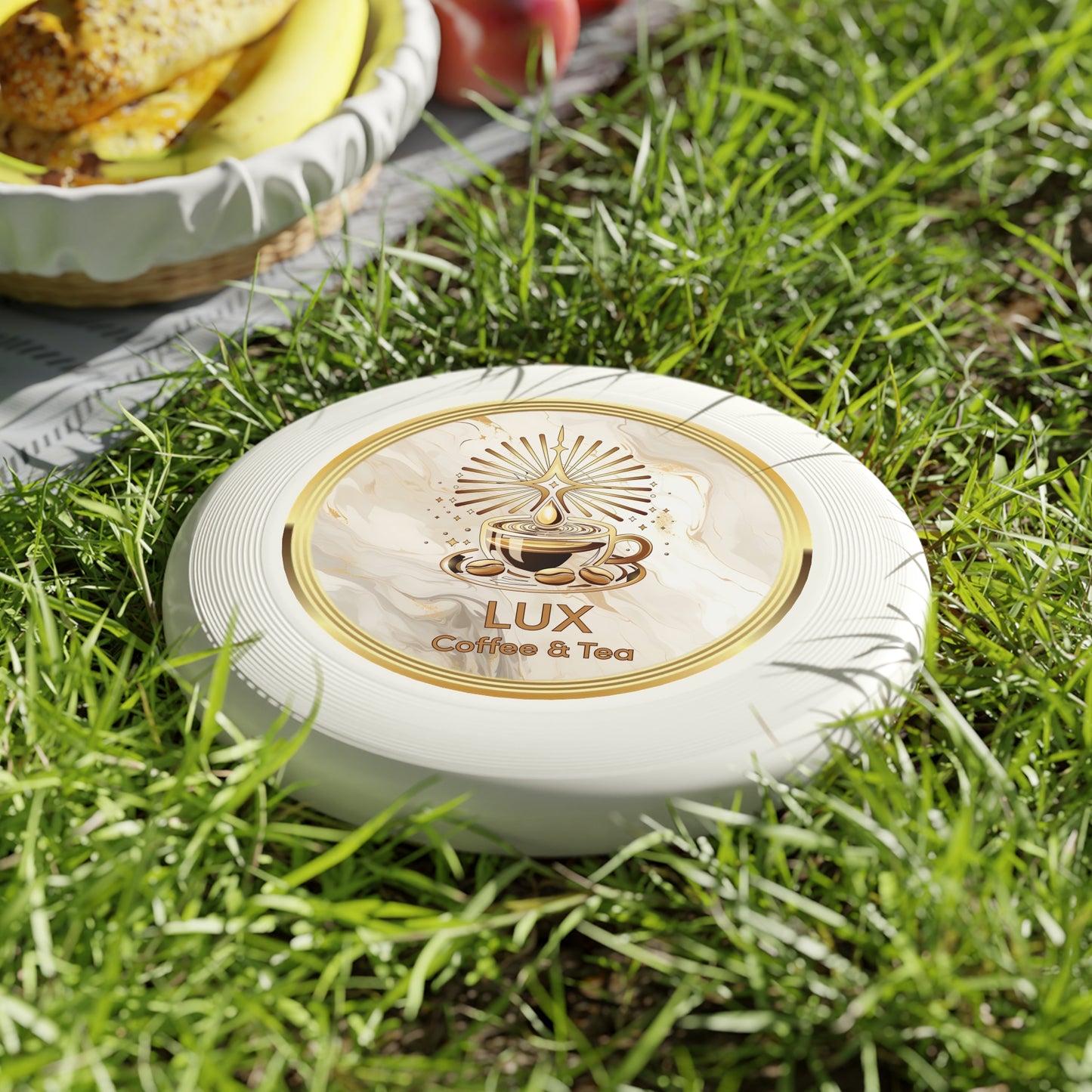 Lux Coffee & Tea marbled Frisbee