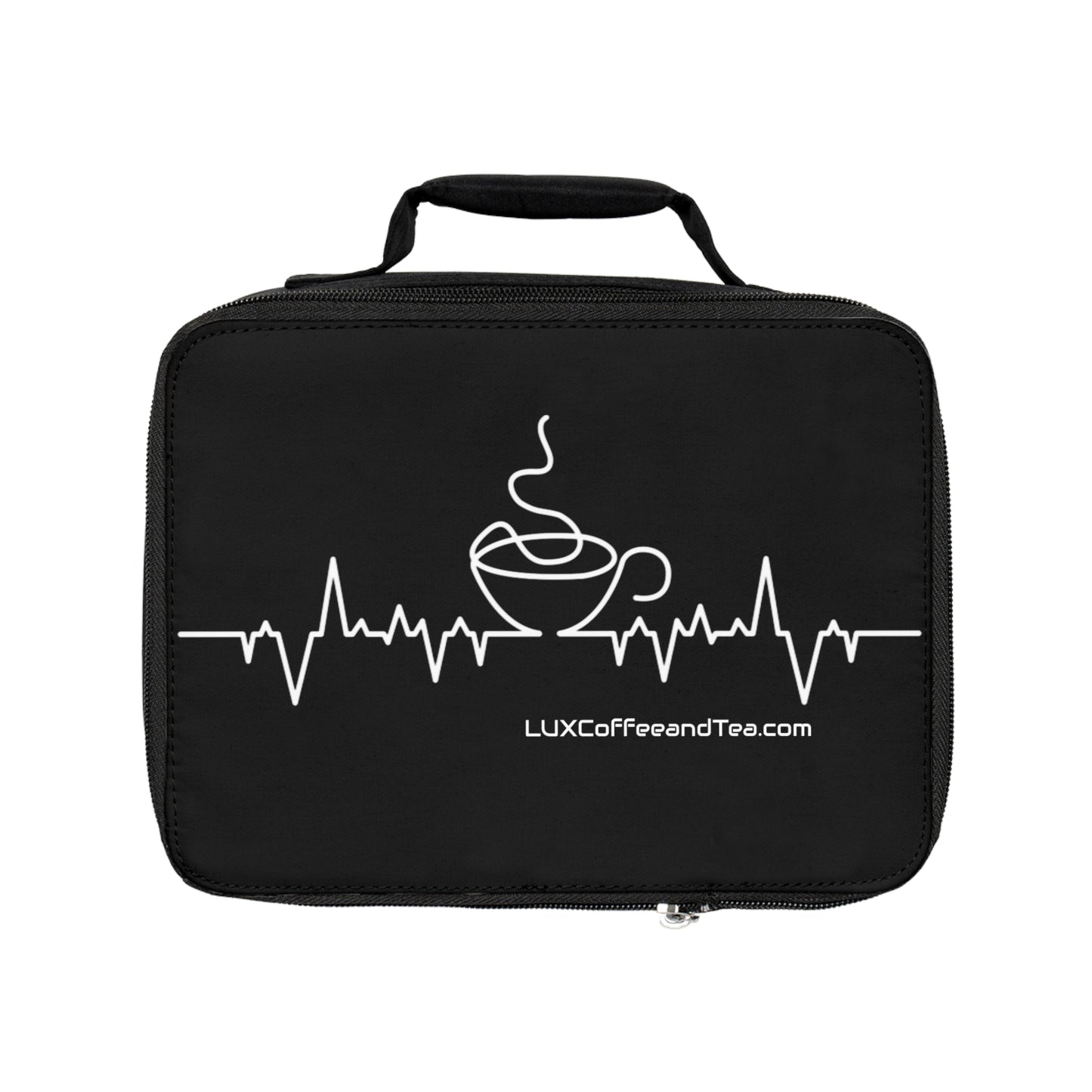 Lux Coffee & Tea - "Coffee Heartbeat" Lunch Bag